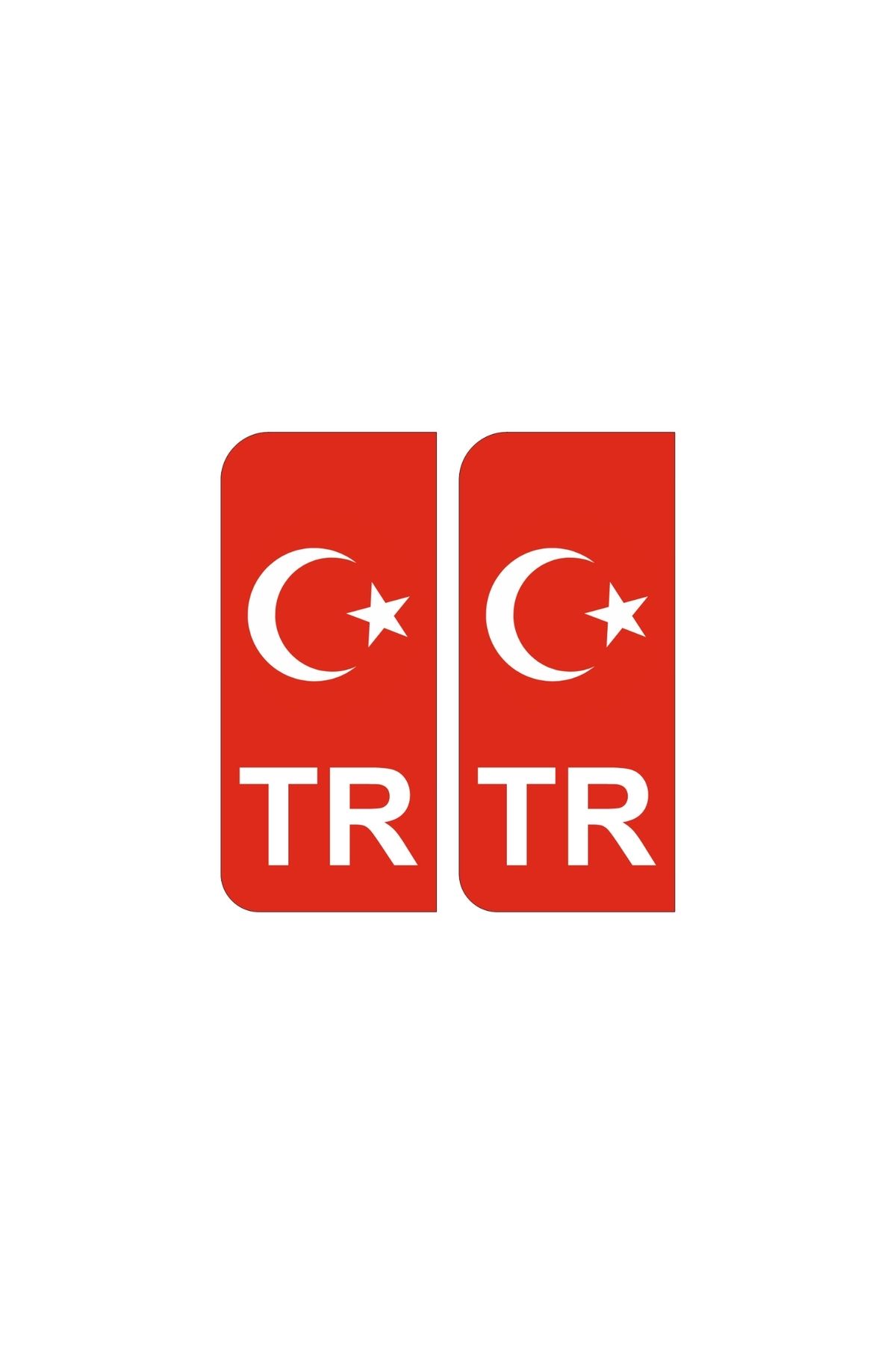 

TR Plaka Damla Sticker 2 Adet Türkiye Plaka Damla Etiket