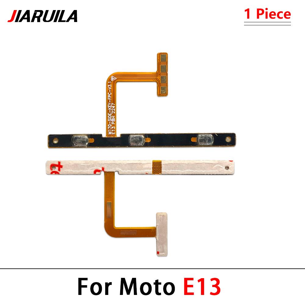 Power On Off Volume Button Key Flex Cable For Motorola Moto E20 E30 E40 E13 E14 E15 E22 E22i E23 E32 E32s