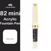 JINHAO 82 Mini Cute Short Portable Fountain Pen Calligraphy Practice Writing Business Pen Office School Supplies Stationery