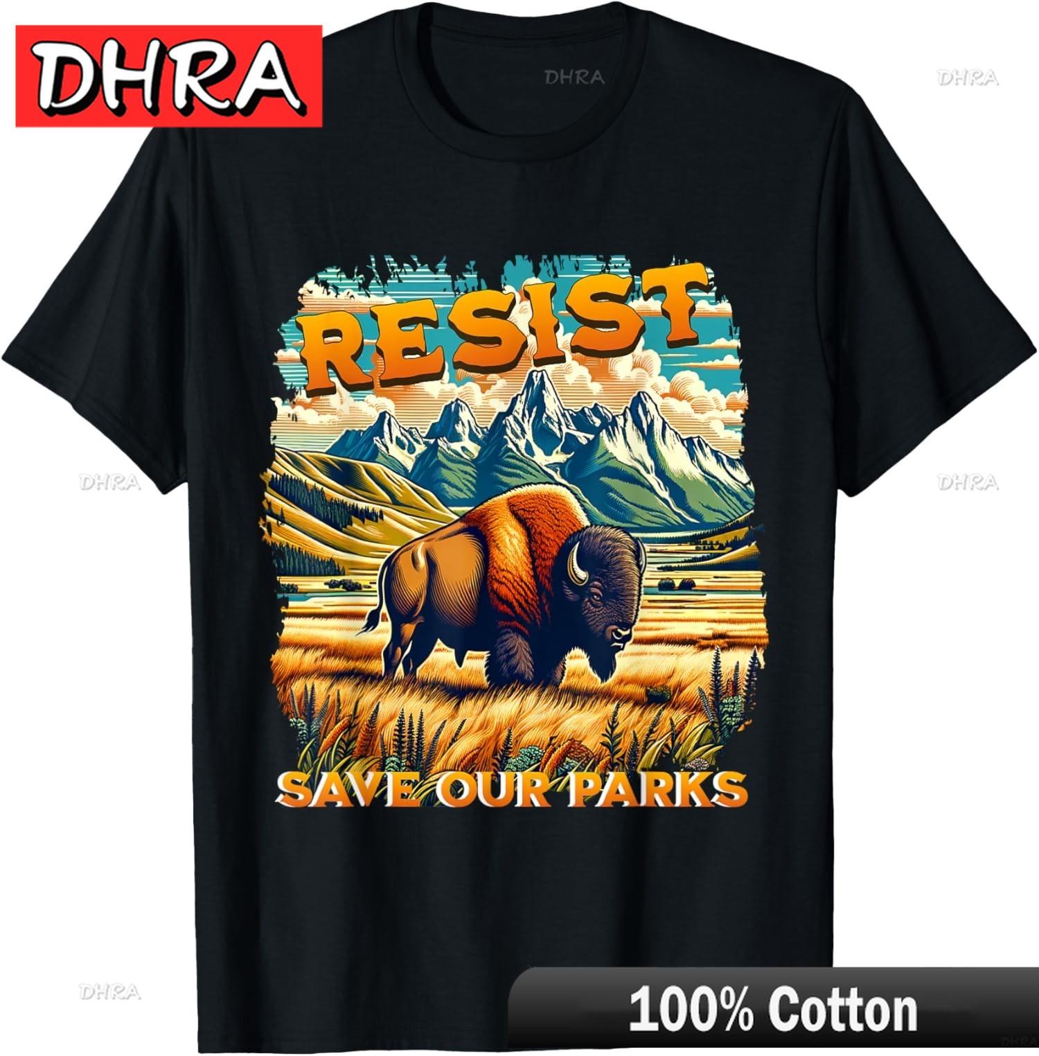 Cool Resist Save Our Parks Alt Us National Parks Unisex TShirt Modern Cool TShirts Tshirts for Summer TShirt Boys Poland S