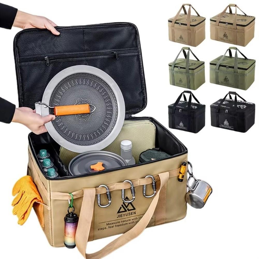 Oxford Cloth Camping Gear Organizer Portable Outdoor Equipment Bag  Outdoor Camping