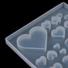 Candy Heart Silicone Mold Assortment Resin Cabochon Making Epoxy Craft Supplies