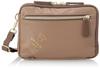 VASKA by Moz Women's Small, Cute Shoulder Bag with Interchangeable Shoulder Straps (Vertical or Horizontal) - Elk VS-0311, Greige