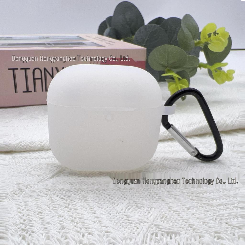 2024 AirPods 4 Silicone Protective Case for 4th Gen Apple Bluetooth Earphones - Soft, Durable Cover