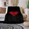 New Arrive Classic Superman Logo Blanket Sofa Bed Cover Four Season Soft Fluffy Quilt Blanket Flannel Throw Outdoor Leisure Nap