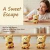 Hand Relax Bear Baked Bread Toy Slow Rising Slow Rebound Toy Bear Bread Squeeze Toy  Kids Adults