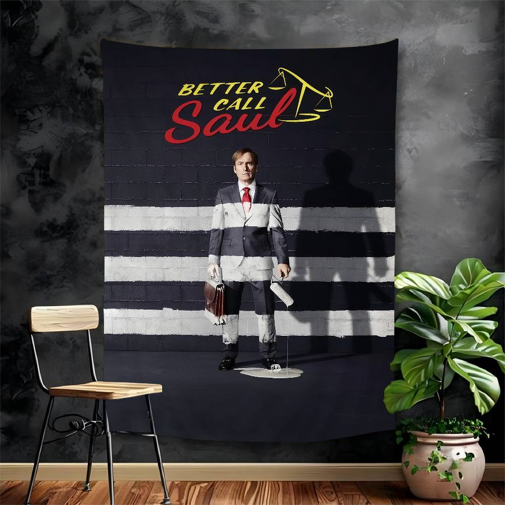 Better Call Saul TV Series Printed Large Wall Tapestry Hanging Tarot Hippie Wall Rugs Dorm Home Decor