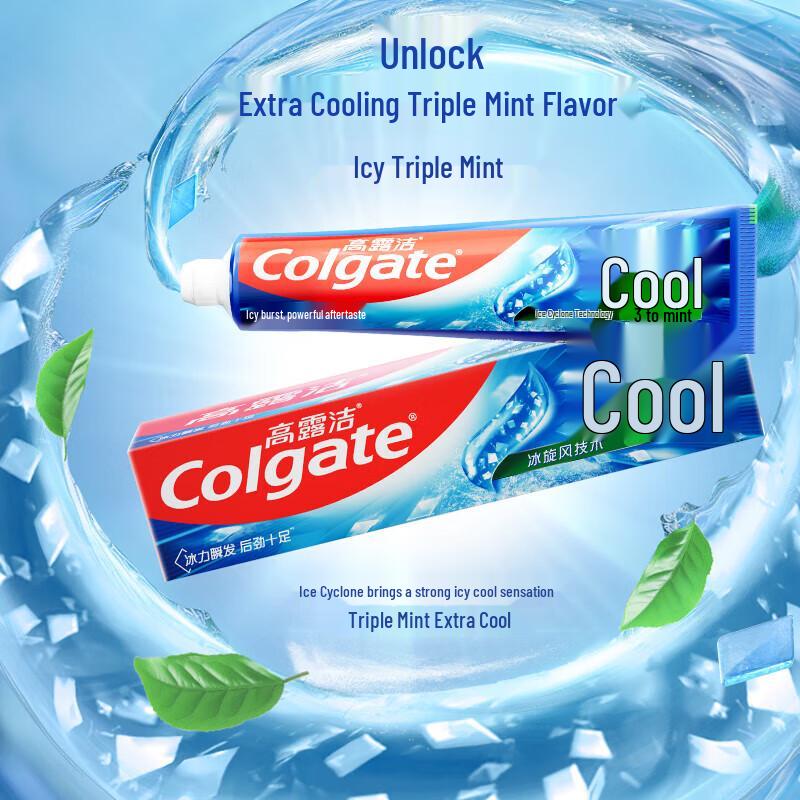 Colgate Icy Fresh Toothpaste - Cold Brew Longjing Tea