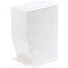 Pedal Toilet Pot White, Tower 3385, W12 X D19 X H27.5cm