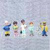 New 12Pcs/Set Fireman Sam Cartoon Anime Fire Fighting Figure Model Pvc Doll Toys Boy Girl Toy For Kids Birthday Xmas Gift