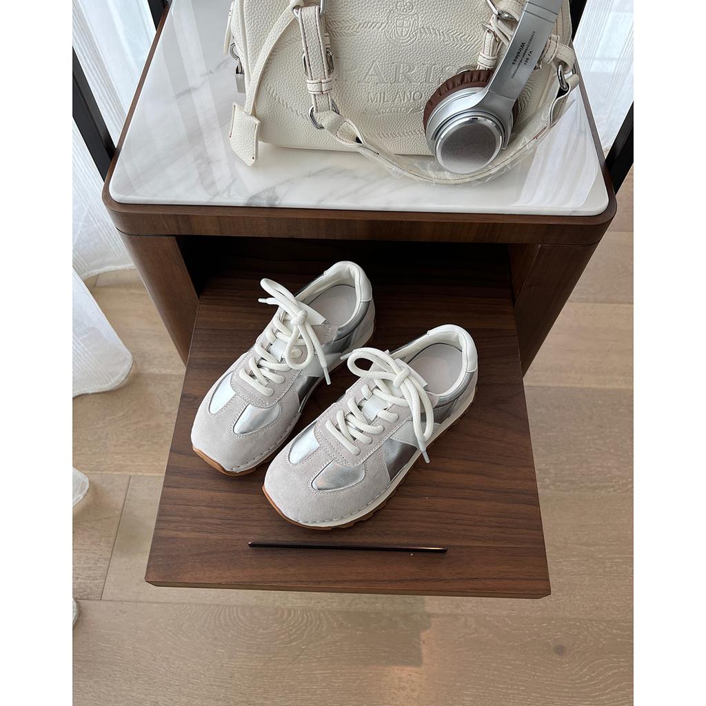 Su Yinyin casual sports moral training shoes women's 2025 autumn new retro Forrest Gump shoes board shoes women's breathable trend versatile