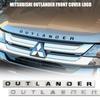 Car 3D ABS Letters Outlander Logo Decals Sticker For Pajero Outlander XL Montero Lancer Triton Galant ASX Xpander