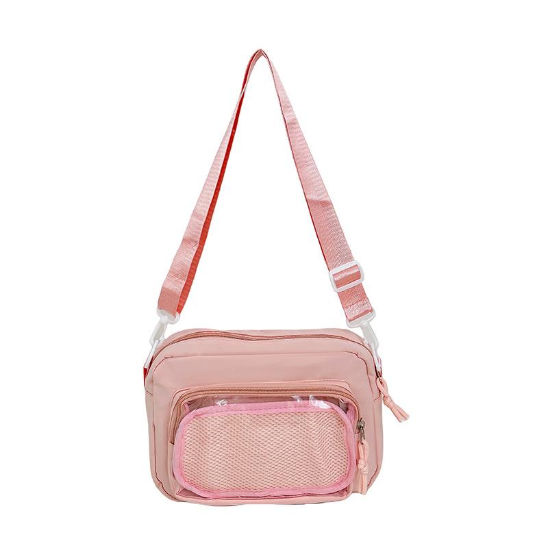 Student casual versatile messenger bag Japanese ins two-dimensional small fresh baby bag pain bag trendy fashion shoulder bag