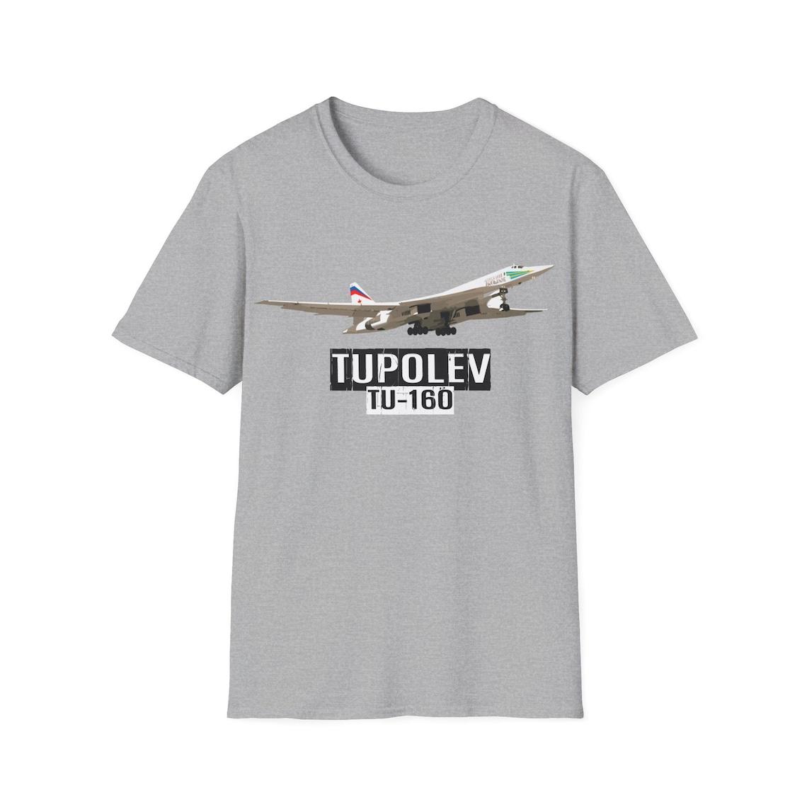 

Russian Air Force Tupolev Tu160 Heavy Strategic Bomber TShirt 100 Cotton ONeck Short Sleeve Casual Mens Tshirt Size S3XL S