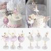 Ballerinas Cake Decoration Pack for Girls Birthday Party Cupcakes Decorations