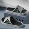 Summer Unisex PVC Flat Slippers Indoor Non-slip Bathroom Silent Slides Outdoor Beach Chunky Durable Sandals Sandalias Hombre New