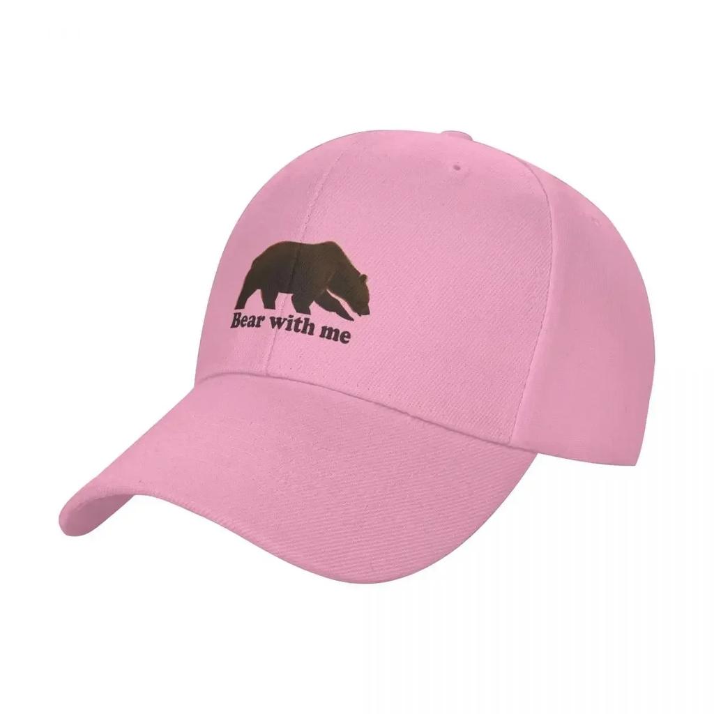 Bear with me Baseball Cap fishing hat Sports Cap New In Hat Trucker Cap Golf Unisex Womens