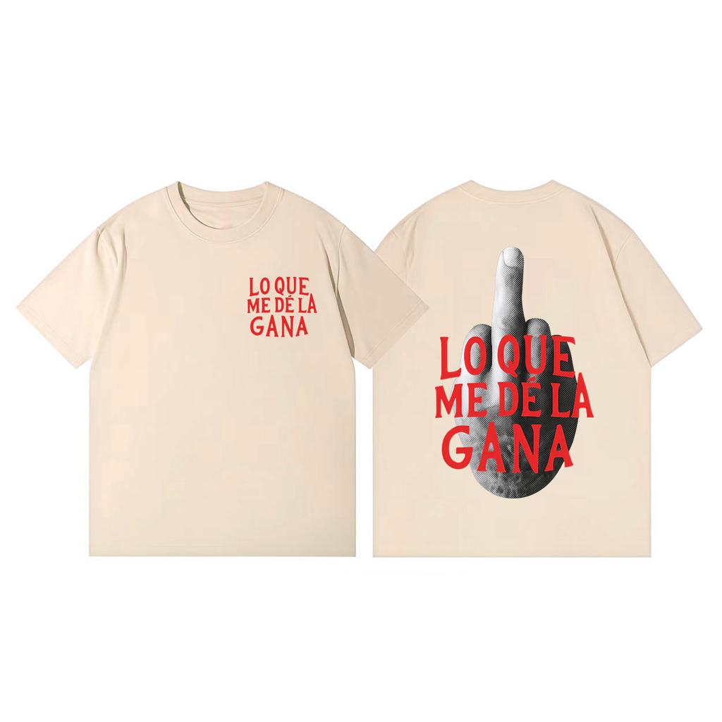 Rock Singer Dani Martin Lo Que Me De La Gana Album T Shirt High Quality Fashion Oversized Tshirt Unisex Casual Cotton Tshirts