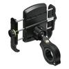 LEAD KS-257A iMMER IMAR Series Smartphone Holder for Motorcycles, Black, Width 2.4 - 3.5 Inches (60 - 90 Mm)