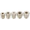 Threaded Rivet Nut Kit Mixed Aluminum Alloy Rivet Nut Gun Set M3 M4 M5 M6 M8