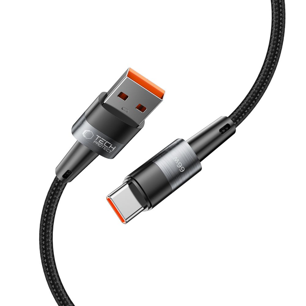 Tech-Protect Ultraboost Type-C Cable 66W/6A 25Cm Grey