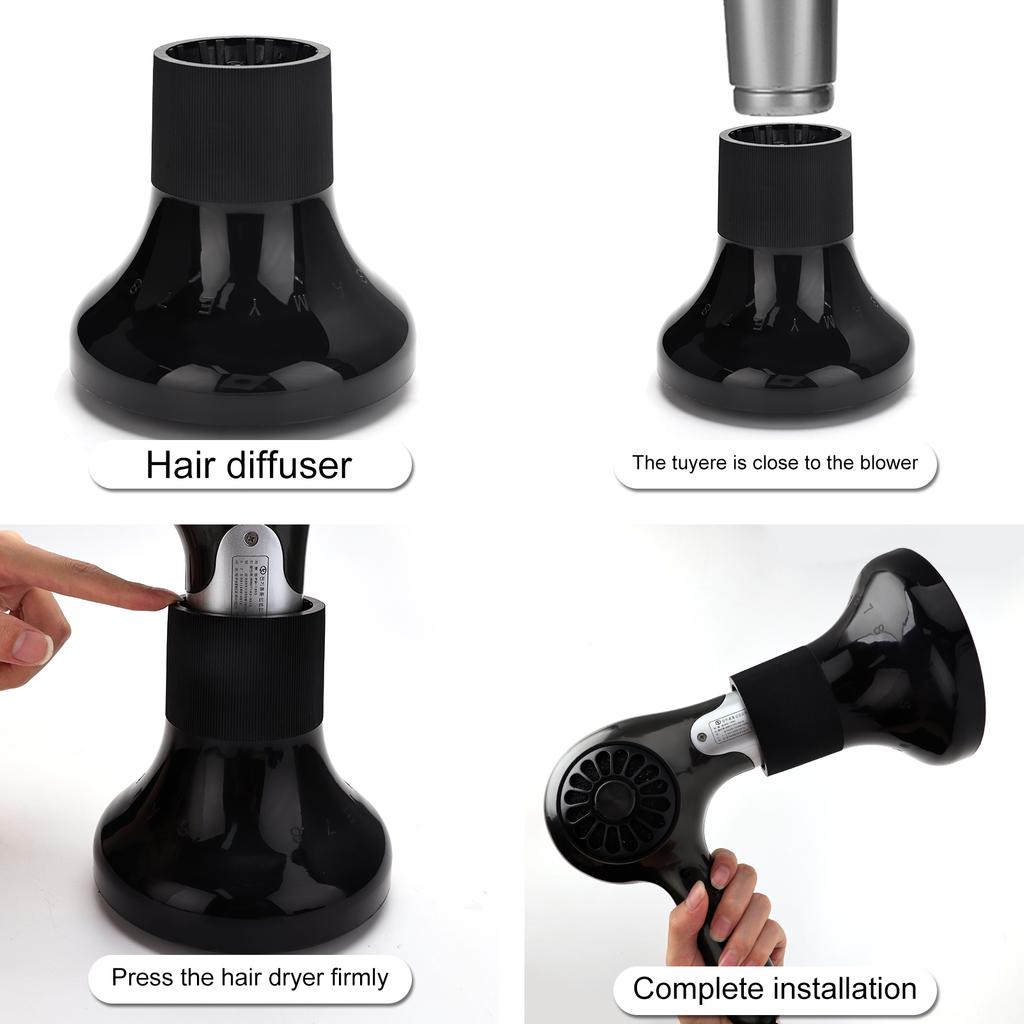 Salon Universal Hair Dryer Diffuser for Curls Temperature Resistant Hair Barbershop Home Drying Blower Hair Styling Accessories