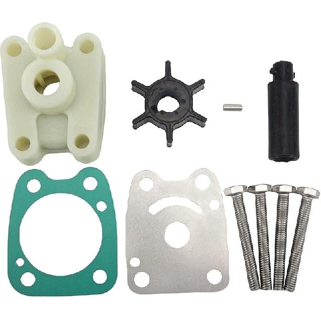68D-WG078-00 Water Pump Impeller Kit For Yamaha Outboard 2/4 Stroke 4 5 HP Engines 67D-WG078-00-00 6E0-W0078-02-00
