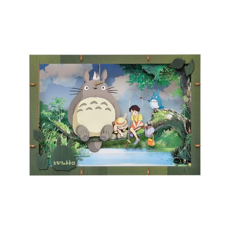 

paper theater -Wood Style Premium- my neighbor totoro PT-WP02X What can I catch