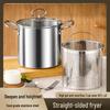 Stainless Steel Deep Fryer Pot with Strainer