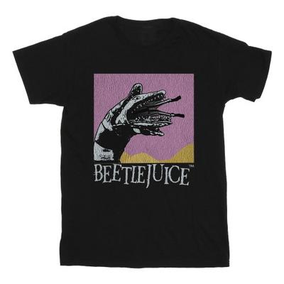 Beetlejuice Girls Sandworm Snake Cotton T-Shirt