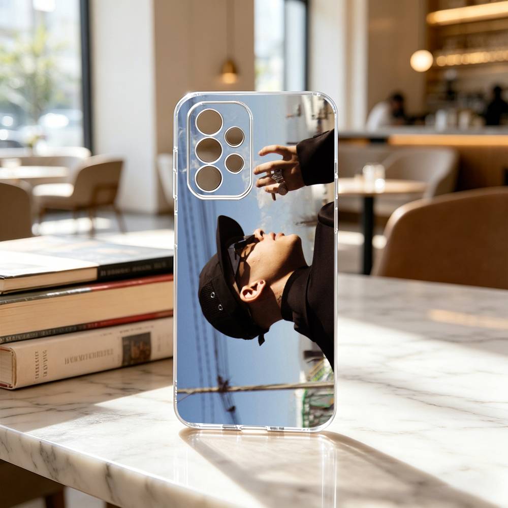 Singer C-Cris M J Phone Case Transparent Silicone Soft For Samsung S25,S24,S21,S22,S23,S30,Ultra,S20,Plus,Fe