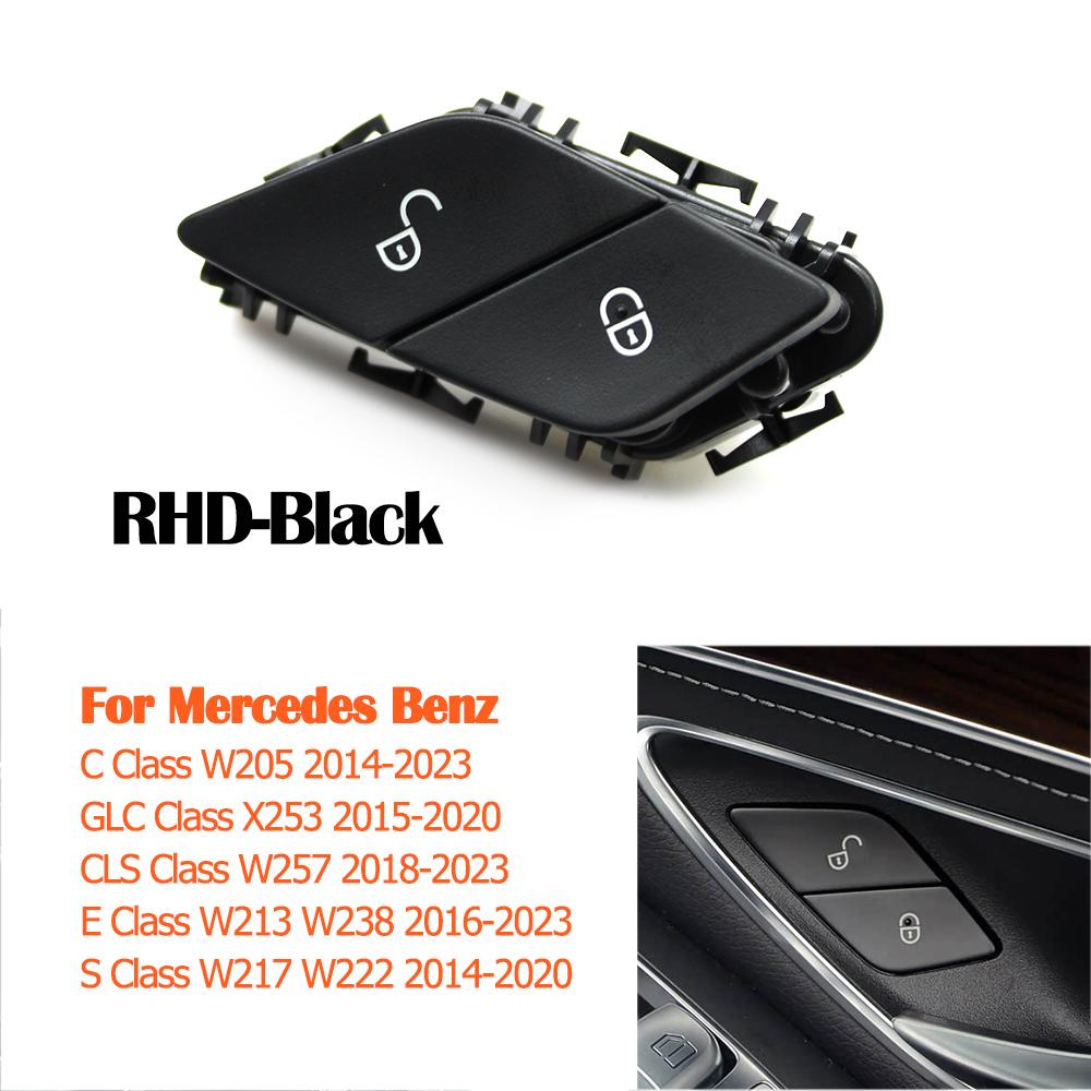 LHD RHD Interior Car Door Lock Unlock Switch Push Button For Mercedes Benz C E S GLC CLS Class W205 W253 W257 W213 W238 W222
