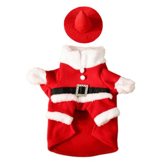 Christmas Porch Goose Outfits Red Skirt with Hat Outdoor Goose Xmas Costume Accessory for 17 Inch or 23 Inch Goose Statue