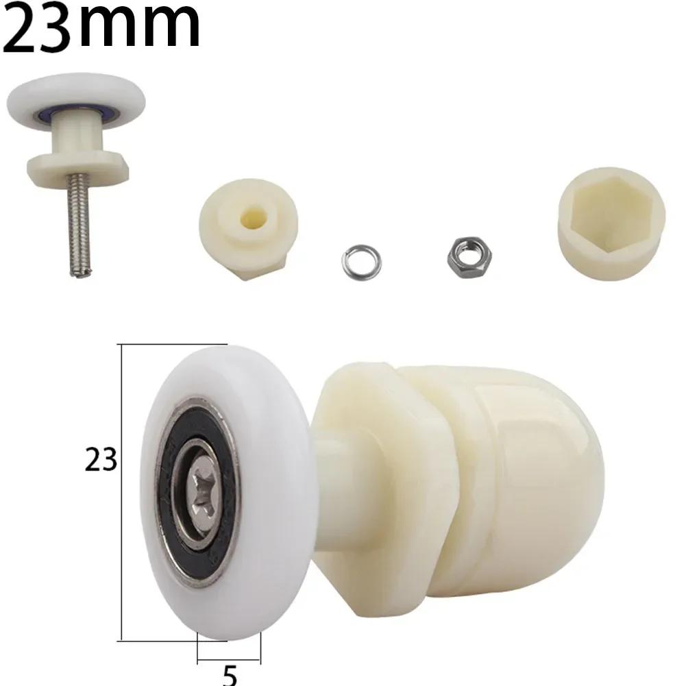4PCS Shower Door Rollers/Runner/Wheels/Pulleys 23mm 25mm diameter
