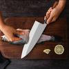 Japanese Sashimi Knife Salmon Cooking Knife Kitchen Slicing Knife Stainless Steel Sushi Knife Santoku Knife Fish Raw Knife