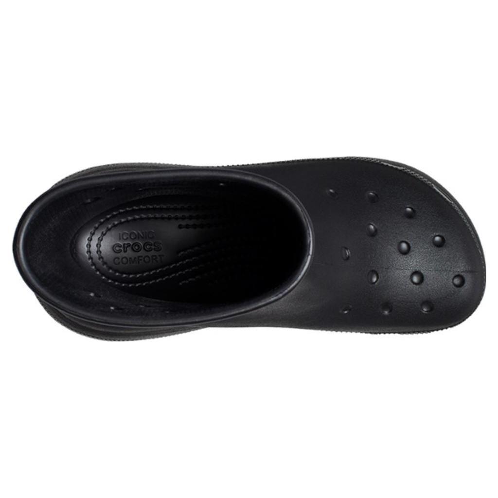 Crocs Classic Crush Rain Boot Black Women's 207946-001