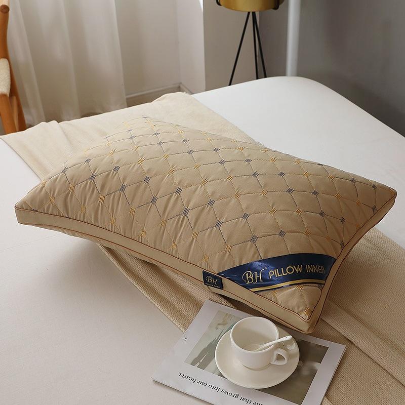 Washable Low Pillow Hotel Pillow Core Neck Protector Household Adult Four Seasons Pillow Core Single Pack Home Textiles Pillow Memory Foam Pillow