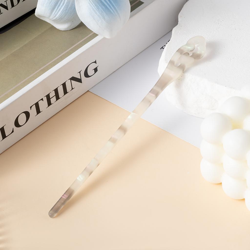 Cloud Chinese Hair Stick Vintage Acetate Marbled Women Hairpins Headdress Headwear Hair Stick Bun Jewelry Hair Accessories