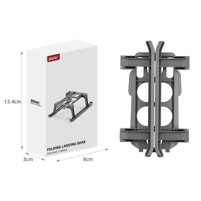 Folding Tripod for DJI Mavic 2 Landing Gear Accessories Grey