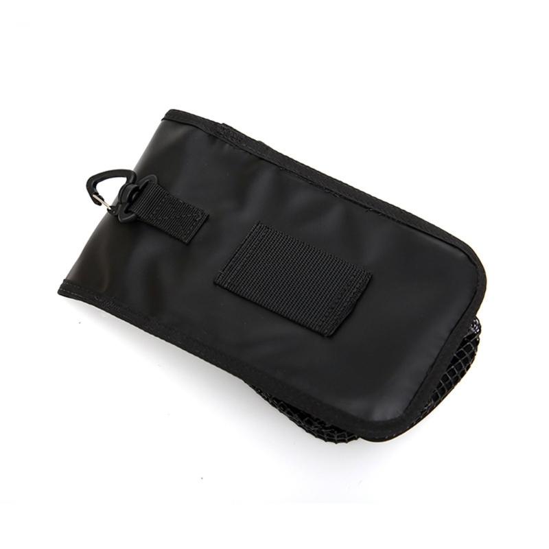 Diving Net Bag with Buckles Clip Outdoor Swimming Diving Side Mount Bag Underwater Light Weight Storage Bag