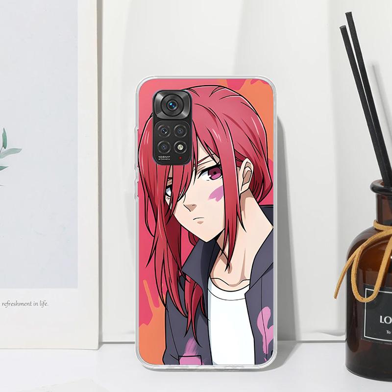 Blue Lock Chigiri Hyoma Phone Case For Xiaomi Redmi Note 15 13 14S 14 Pro Plus 12S 11S 10S 12 11E 10 11T Art Fundas Back Cover R