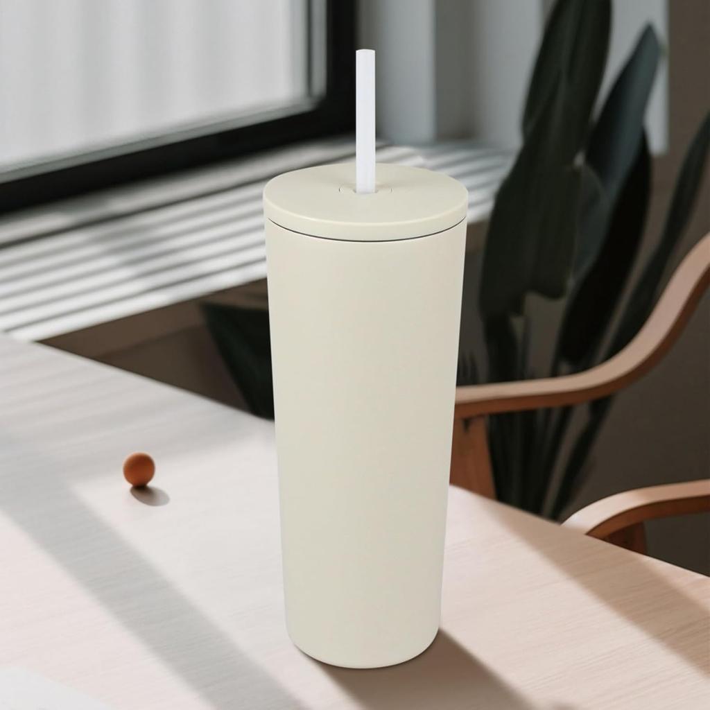 Replacement Straws Compatible With Simple Modern 24oz ulated Tumbler, with 1 Brush (6 Pack for 24oz)