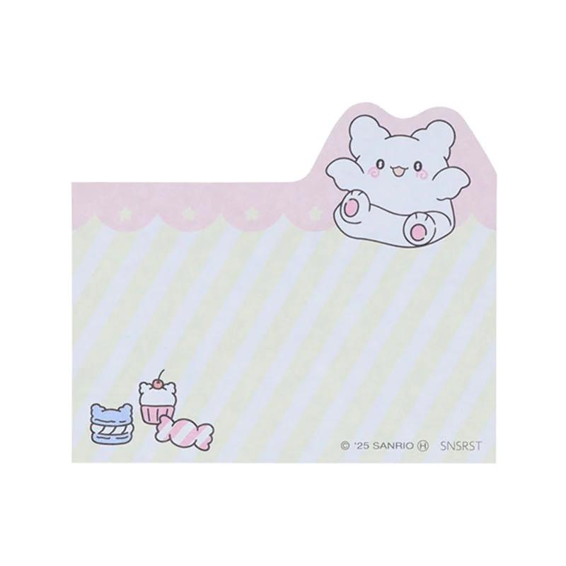 Sanrio HANAMARU OBAKE Block Sticky Notes ( Pastel Sweets Pop Blue ) Japan NEW