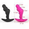 360 Rotation Anal Plug Vibrator Prostate Massager Vibrating Butt Plug Masturbator Adult Products Sex Toys for Men/Women Trainer