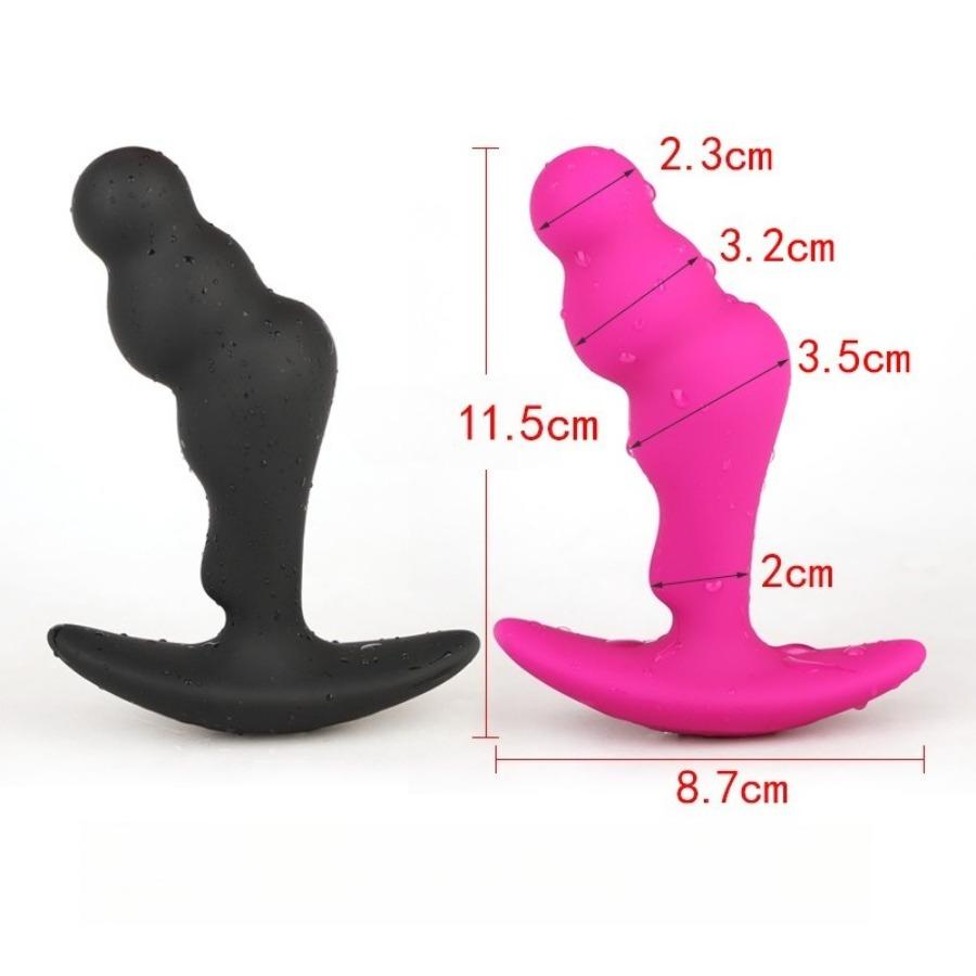 360 Rotation Anal Plug Vibrator Prostate Massager Vibrating Butt Plug Masturbator Adult Products Sex Toys for Men/Women Trainer