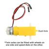 TT Motor DC 3V-6V Dual Shaft Gear Motor Gearbox Engine Motor for Arduino DIY Smart Cars Chassis Models Robot Toys Reduce Motor