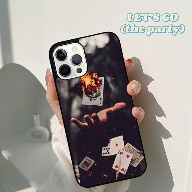 Autumu Poker Playing Cards Phone Case Cover for iPhone 17 Air 16 16e 15 12 11 13 14 Pro Max Apple Plus Coque