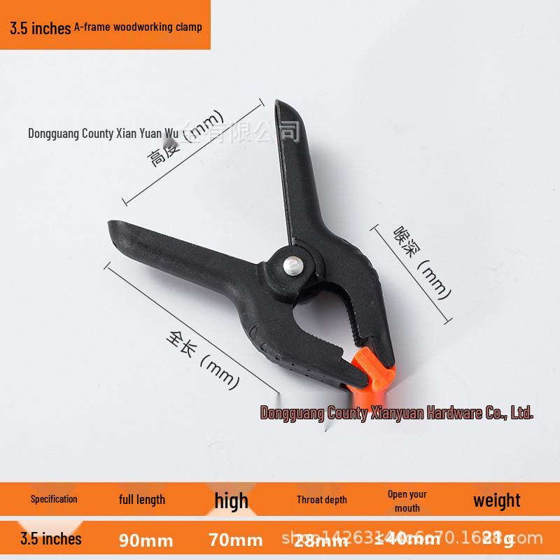 Durable Plastic Photography Background Spring Clamp