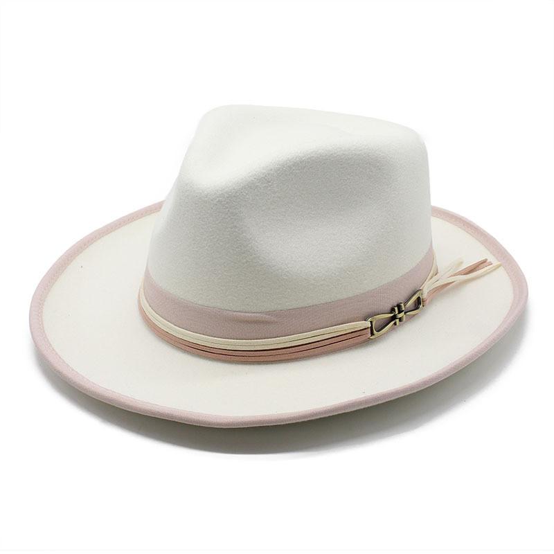 Classic Wool Felt Bowler Hat For Men With Sun Protection And Breathability