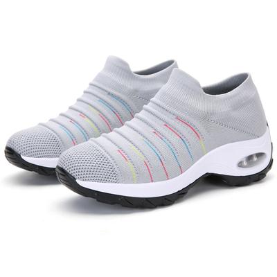 Buty damskie na wiosnę na zewnątrz duży rozmiar buty sportowe z poduszką powietrzną skarpetki buty na stopy buty dla mamy